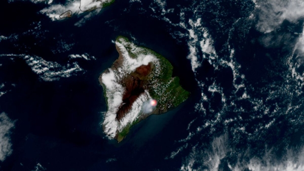 A volcanic eruption seen from space | Space photo of the day