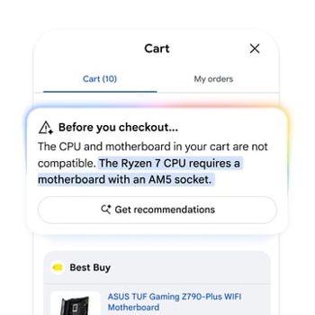 Google launches smart digital cart; upgrades Agentic commerce standard
