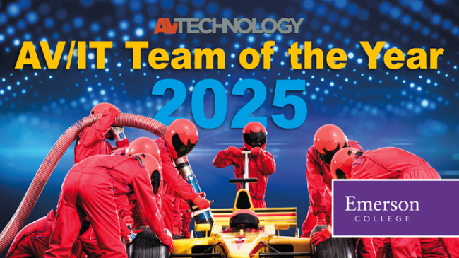 AV/IT Team 2025: Emerson College