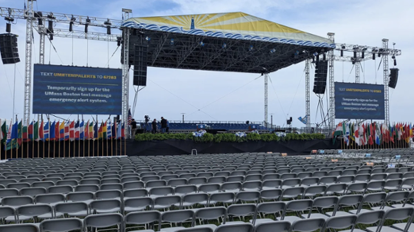 When Cable Isn't an Option, RF Venue Delivers Reliable Audio at UMass Boston