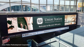 SNA Displays Retrofits Digital Signage at D.C.’s Key Transit Hub