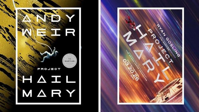 Proijet Hail Mary book and cover images