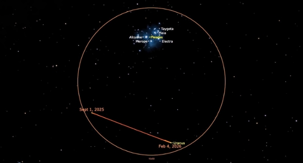 Wednesday, Feb. 4: Uranus ends retrograde motion&nbsp;