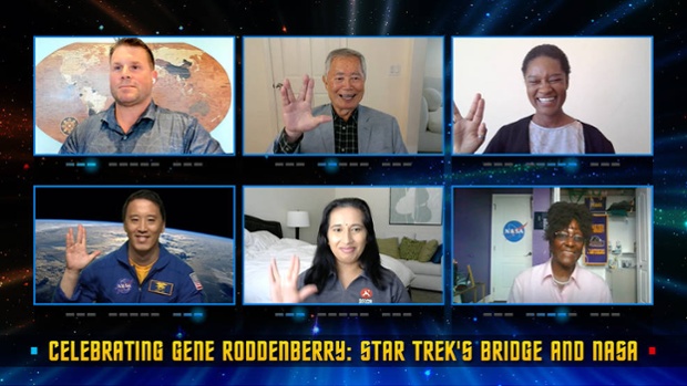 NASA officials and 'Star Trek' stars honor Gene Roddenberry's lasting legacy on his 100th birthday