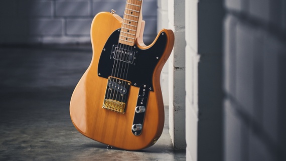 Harley Benton pays tribute to Keith Richards’ Fender “Micawber” Telecaster with a $253 ash-bodied model