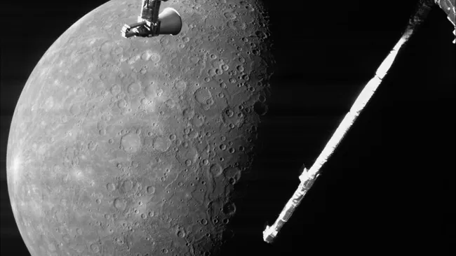 Stunning new Mercury images from BepiColombo flyby