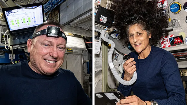 What are the Boeing Starliner astronauts doing on the ISS?