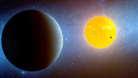 Earth-size exoplanet has a scorching-hot lava side