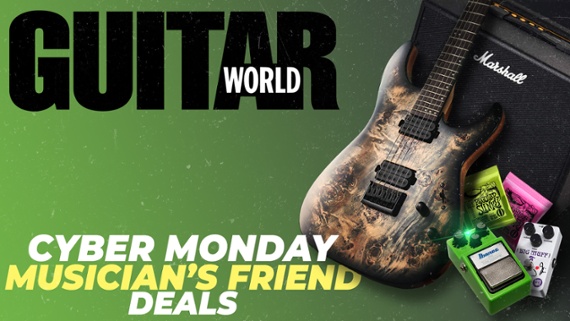 Musician's Friend Cyber Monday deals: save up to 50% off guitar gear until December 4