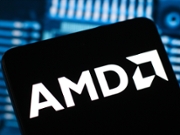 CANADA - 2026/07/03: In this photo illustration, the AMD (Advanced Micro Devices) logo is seen displayed on a smartphone screen. (Photo Illustration by Thomas Fuller/SOPA Images/LightRocket via Getty Images)