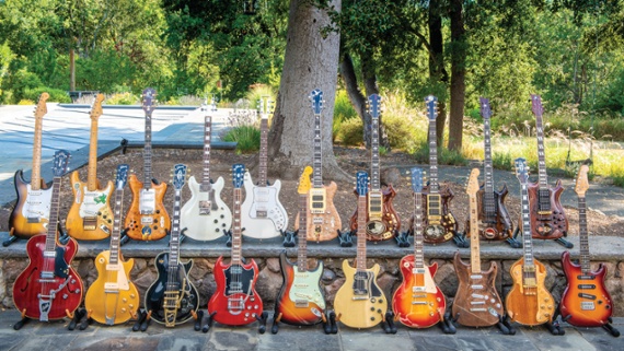 Get an up-close look at Jerry Garcia's iconic "Alligator" Strat as part of this encyclopedic Grateful Dead guitar collection