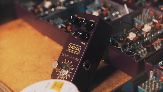 MXR and Analog Man team up to create the new Duke of Tone overdrive pedal