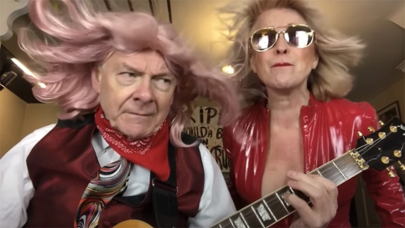 Watch Robert Fripp and Toyah put a wild spin on Mötley Crüe’s Shout at the Devil