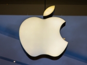 Apple logo on a store in Barcelona, Spain on August 10th, 2026. (Photo by Beata Zawrzel/NurPhoto via Getty Images)