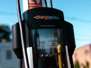 A ChargePoint electric vehicle charging station in Hudson, New York, US, on Tuesday, Sept. 3, 2024. ChargePoint Holdings Inc. is scheduled to release earnings figures on September 4. Photographer: Angus Mordant/Bloomberg via Getty Images