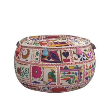 Mistana™ Floral Pouf, Wayfair