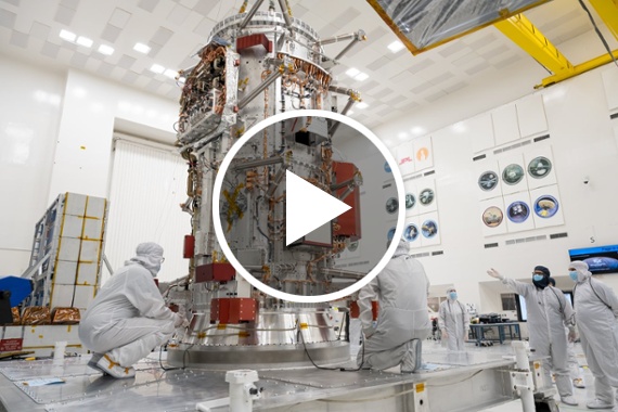 Watch NASA's Jupiter icy moon explorer come together in a new video