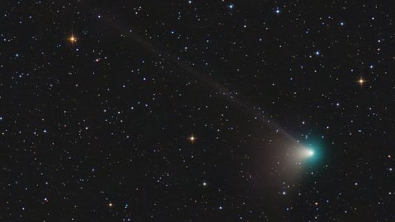 See a rare green comet at its closest to the sun tonight