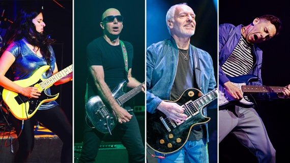 Joe Satriani recruits Peter Frampton, Steve Lukather, Mateus Asato, Cory Wong, Nili Brosh, and more for the 2023 G4 V6.0 Experience