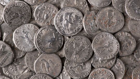 'There was something bigger in the ground here': Metal detectorist in Germany discovers giant Roman-era hoard from time of emperor Hadrian