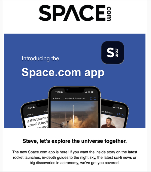Houston, we have an app!