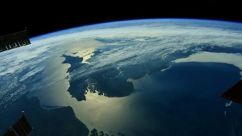 French astronaut on space station calls for climate change action now