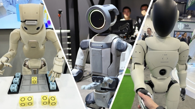 CES 2026 robot collage