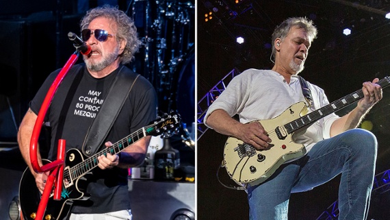 Sammy Hagar claims Eddie Van Halen visited him in a dream and they wrote a song together