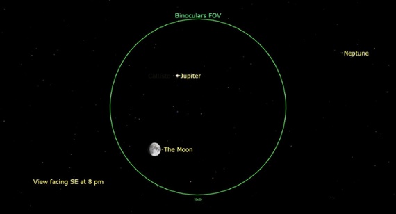 See the moon visit Jupiter in the sky on Friday (Nov.4)