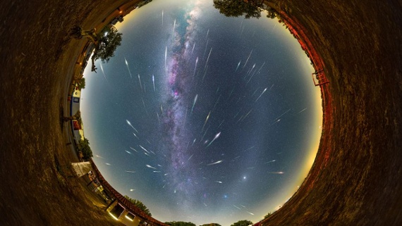 Watch Milky Way glow during 2023 Perseid meteor shower