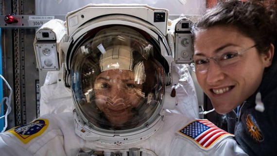 Rare all-woman spacewalk this month won't be the last