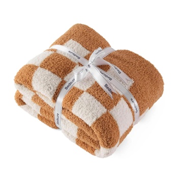 Checkered Fleece Throw, Walmart