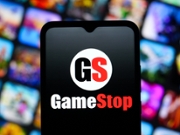 CANADA - 2025/10/04: In this photo illustration, the GameStop (Game Stop - GS) logo is seen displayed on a smartphone screen. (Photo Illustration by Thomas Fuller/SOPA Images/LightRocket via Getty Images)