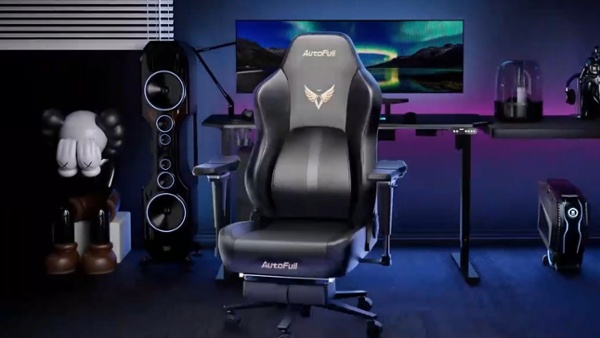 This gaming chair comes with built-in cooling fans