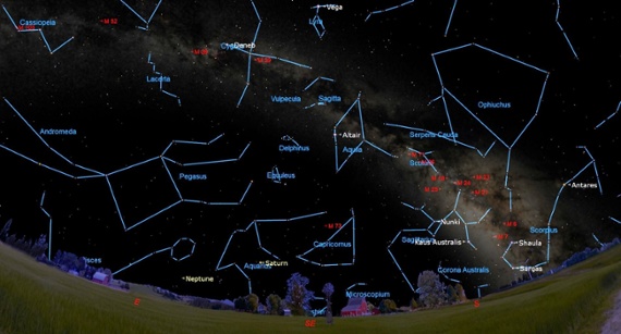 Tonight's new moon is ideal for spotting deep sky objects