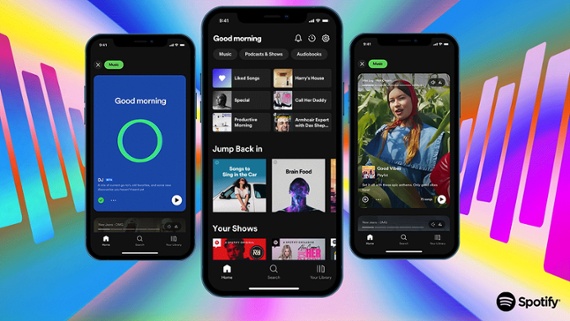 Spotify's new home page borrows from TikTok and Netflix