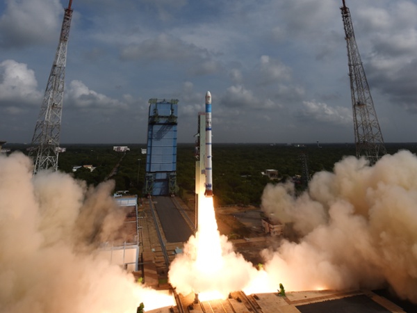 India launches Earth-observing satellite on new rocket