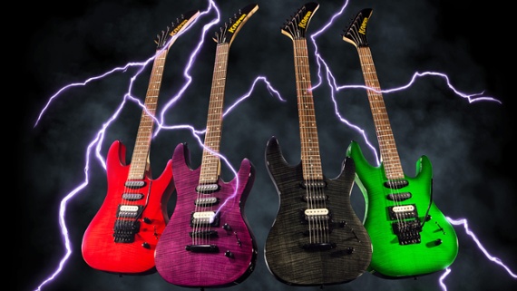 Kramer debuts the Striker Collection, featuring shreddable electrics in hot colors with high-performance and affordability as standard