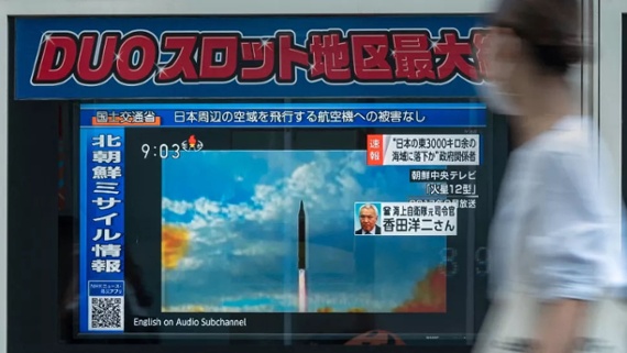 North Korea launches nuclear-capable missile over Japan
