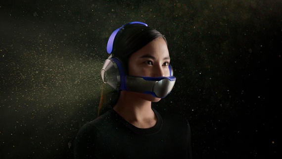 Dyson's air-purifying headphones go on sale next year