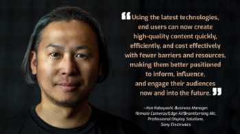 The Convergence of Broadcast and AV Creates New Opportunities and Better Content