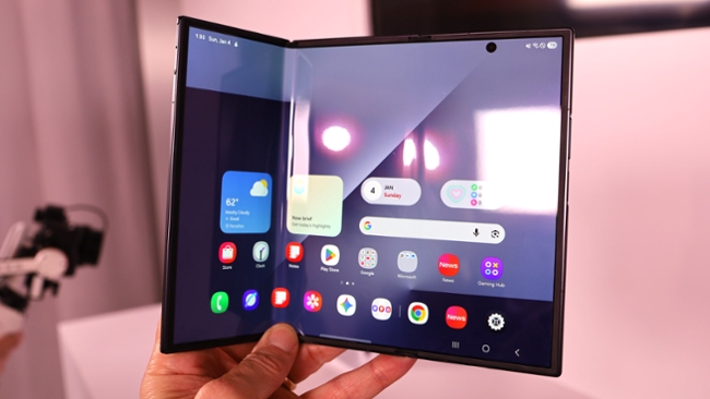 The Samsung Galaxy Z TriFold