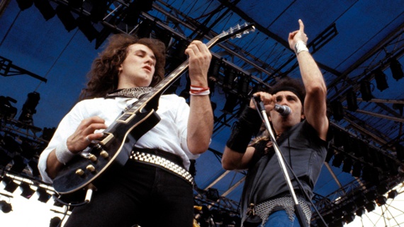 Vivian Campbell used the Holy Diver Les Paul to record the new Def Leppard album