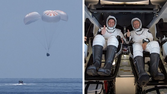 How NASA astronaut with 1st U.S. splashdown in 45 years