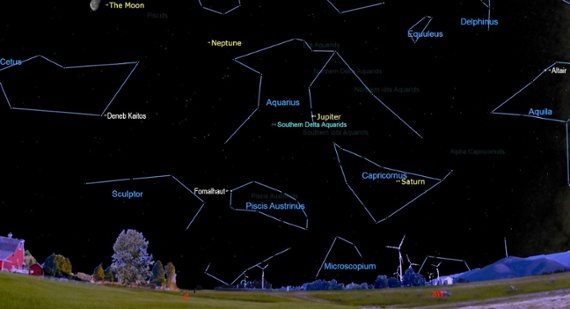 The Southern Delta Aquariid meteor shower of 2022 is peaking now