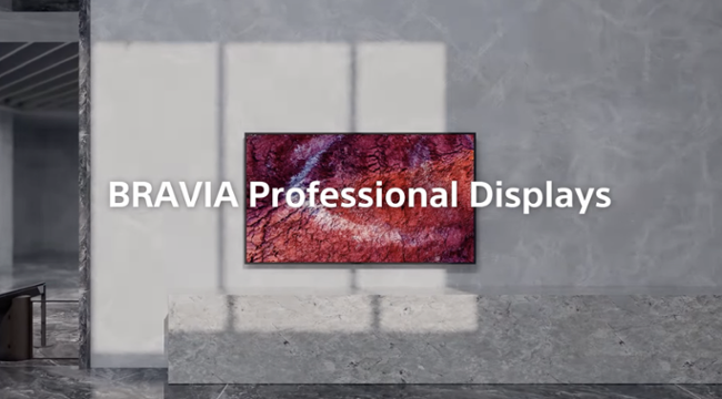 Watch! Next-Gen Sony Pro Displays: BZ-P Series