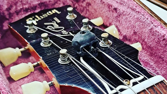 This guitarist claims to have solved Gibson Les Paul tuning stability issues with the Tune Voodoo Skull