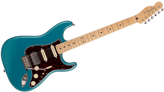 Fender Japan’s wild Hybrid II HSS Stratocaster equips the Strat with a reverse Telecaster headstock