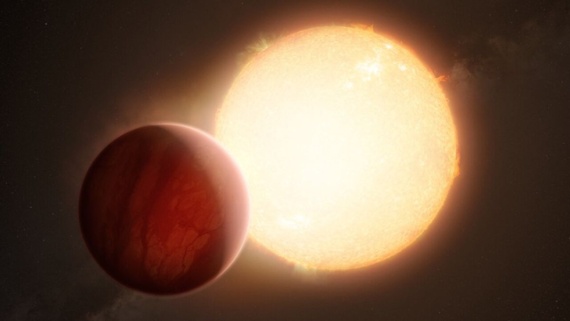 Astronomers discover heaviest exoplanet element yet on alien world so hot it rains iron