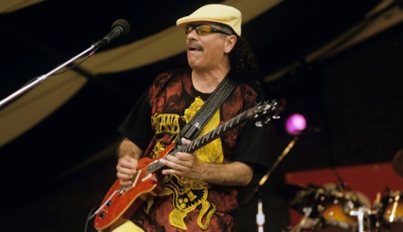 Carlos Santana: "I told René Martinez that I didn't want to play a Strat – I thought to make it sustain, I'd have to play so loud that I didn't know if I could have babies!"